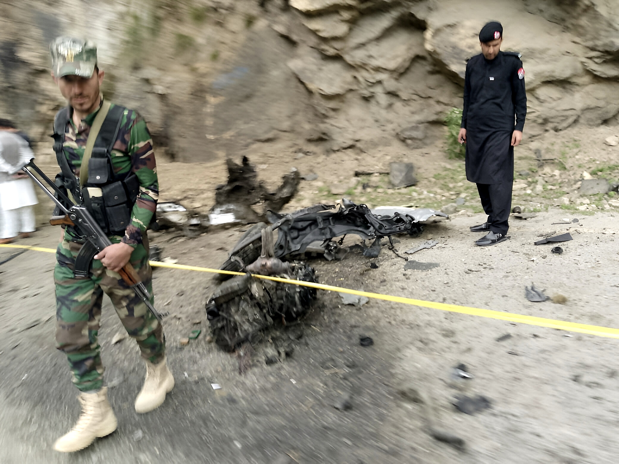 Five Chinese nationals and one Pakistani was killed in a suicide attack on March 26 in Pakistan's northern area.