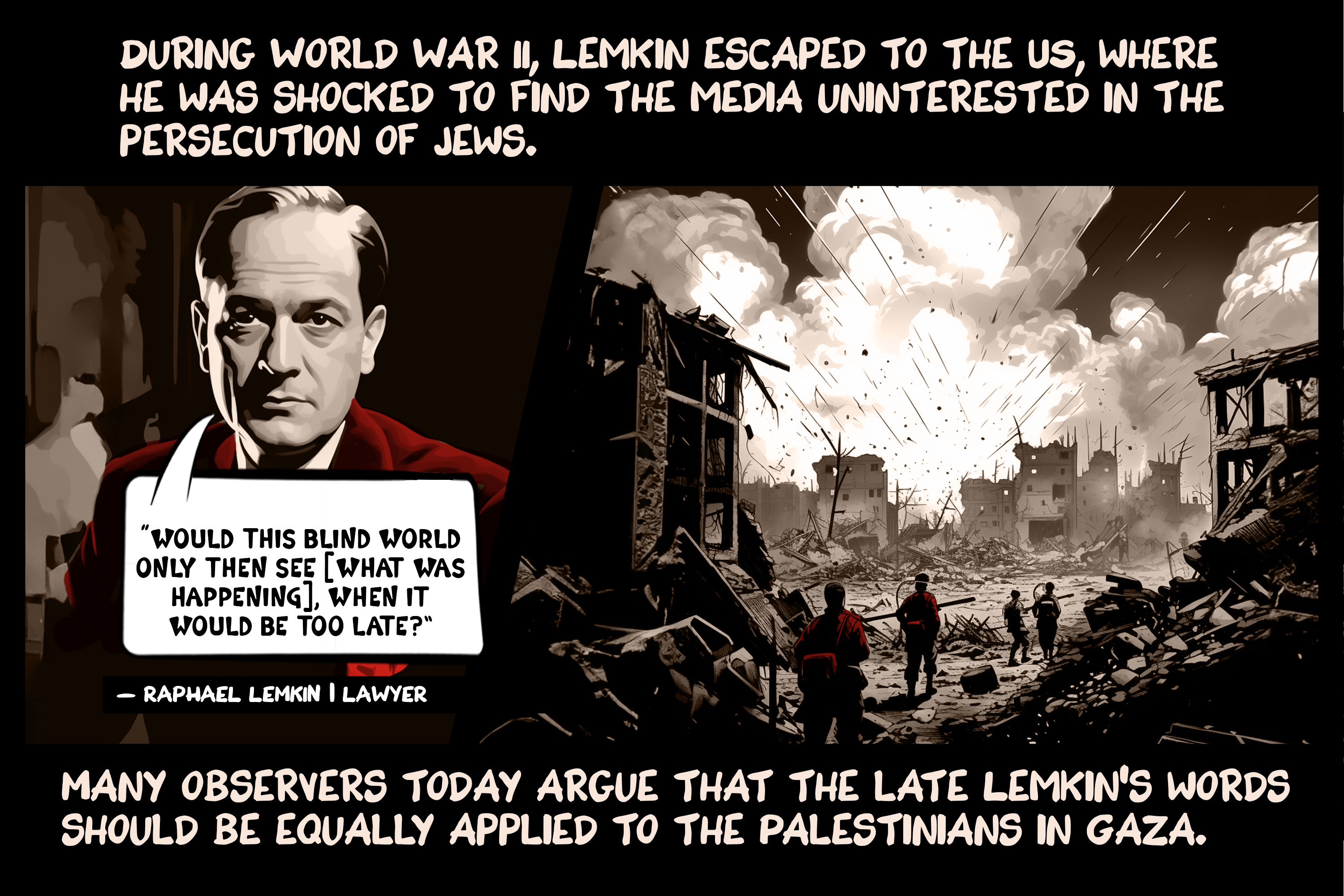 History Illustrated: Gaza, genocide and the world's most heinous crime