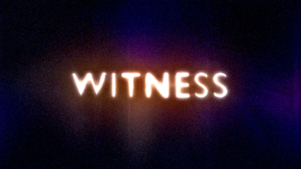 Witness - title logo - big main outside image