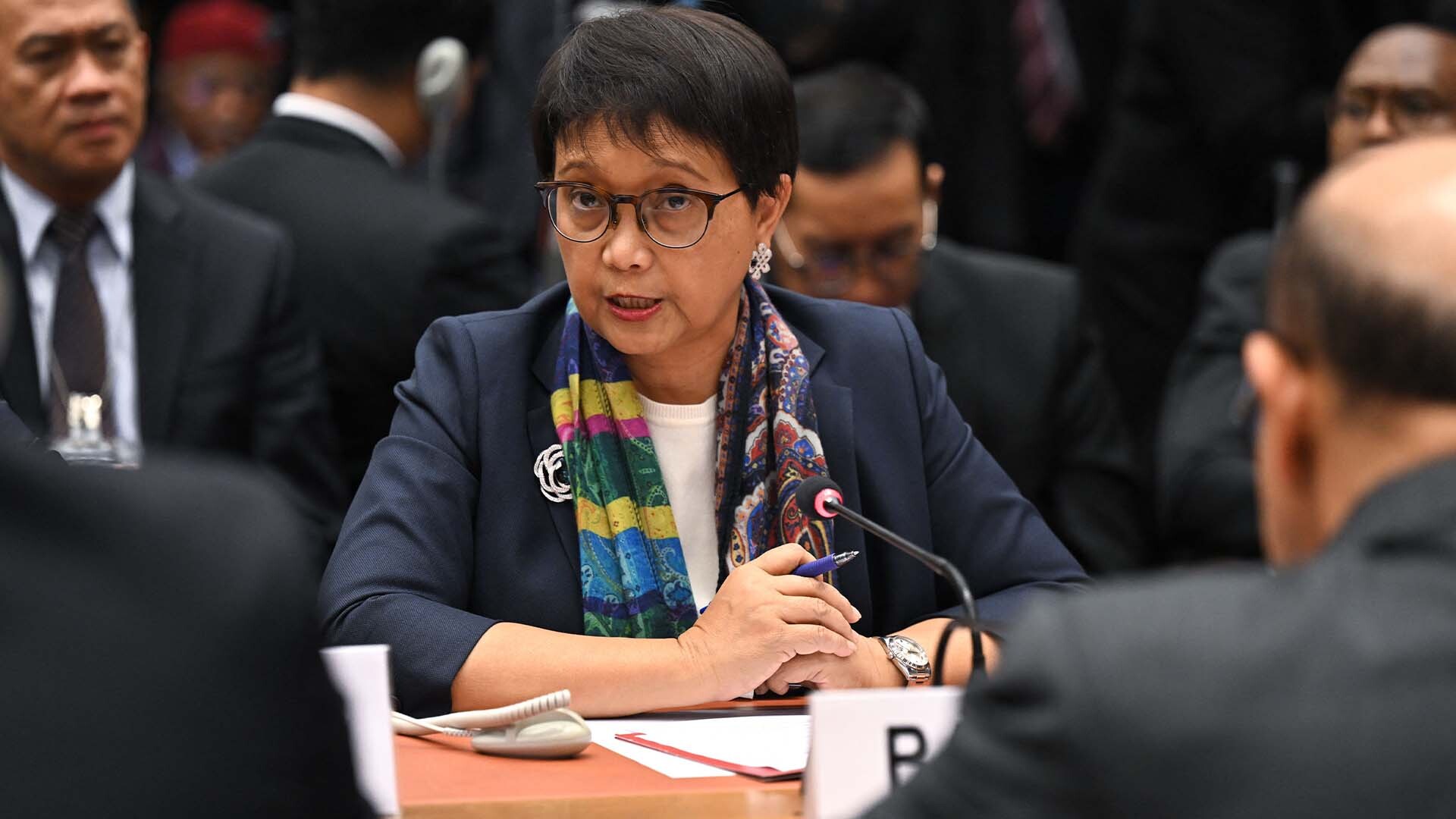 Indonesian FM: Our constitution mandates action on Gaza suffering