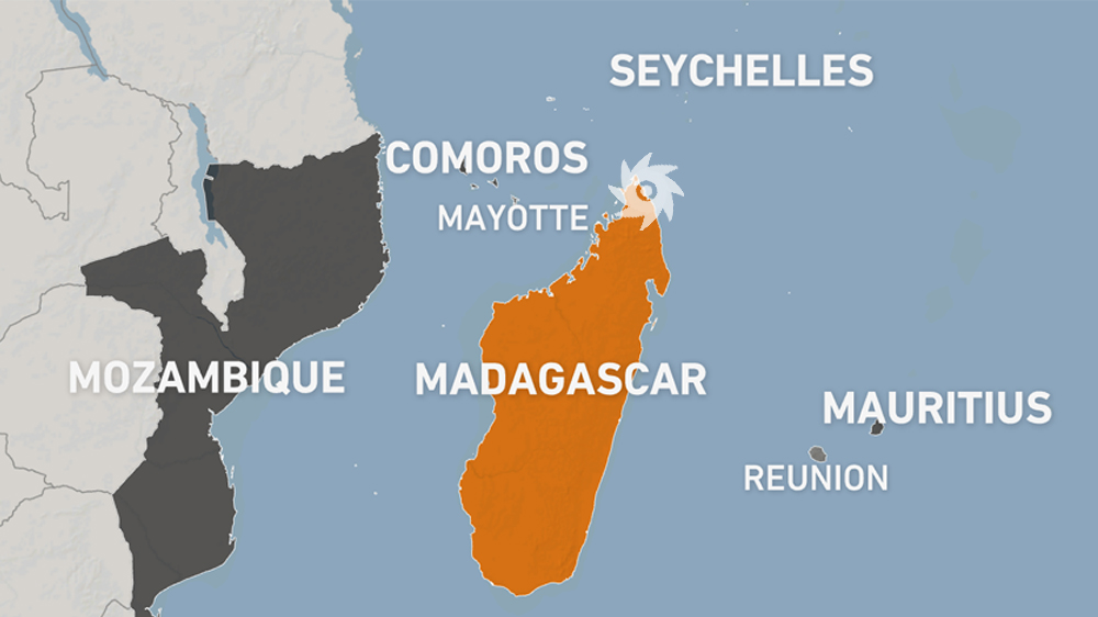 Cyclone Gamane hit Madagascar on Wednesday, March 27, 2024.